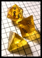 Dice : Dice - DM Collection - Windmill Tranparent Yellow - Aquired 2010